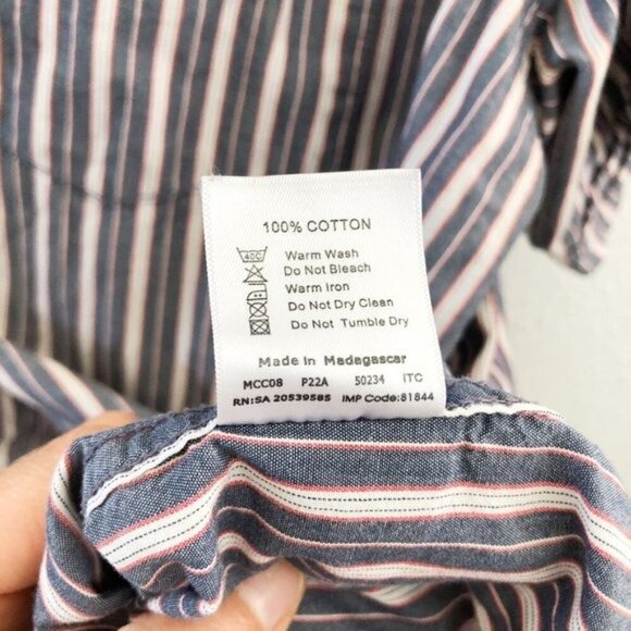 STONE HARBOUR Short Sleeve Button Down Shirt Size XL - Picture 8 of 11